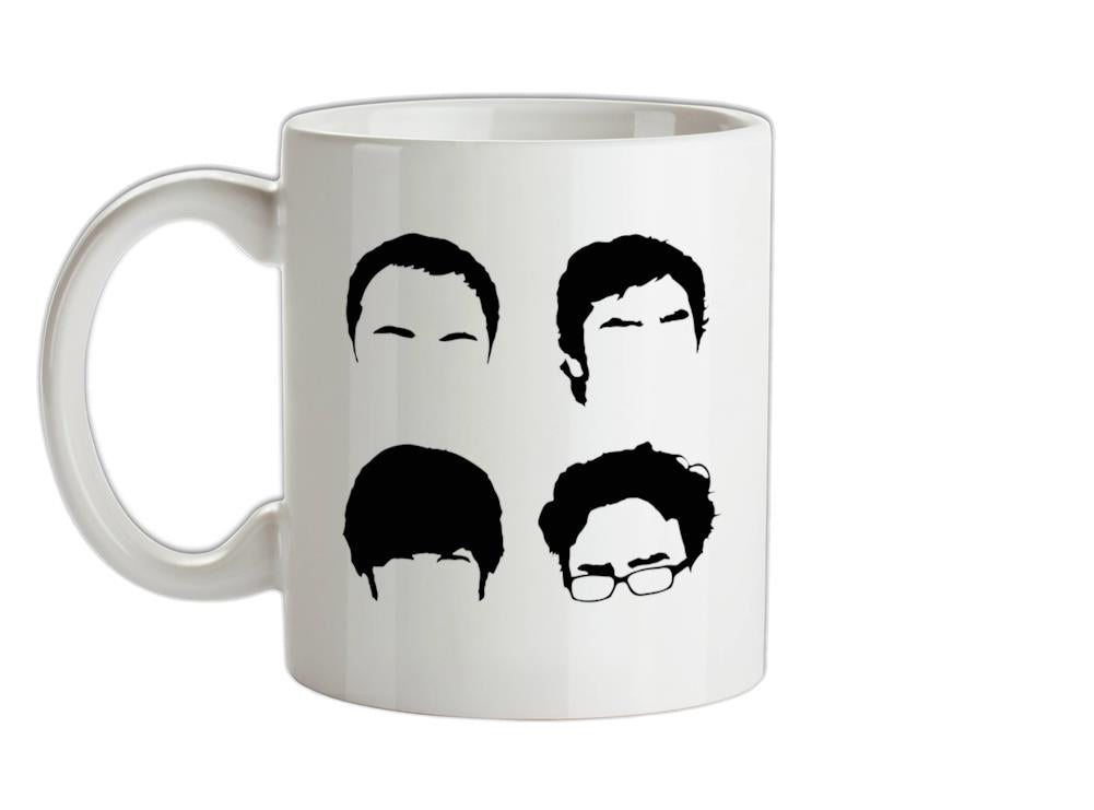 Big Bang Theory Silhouettes Ceramic Mug