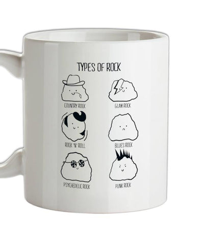 Types Of Rock Ceramic Mug