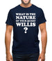 What is the nature of your query Willis? Mens T-Shirt