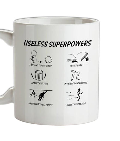 Useless Superpowers Ceramic Mug
