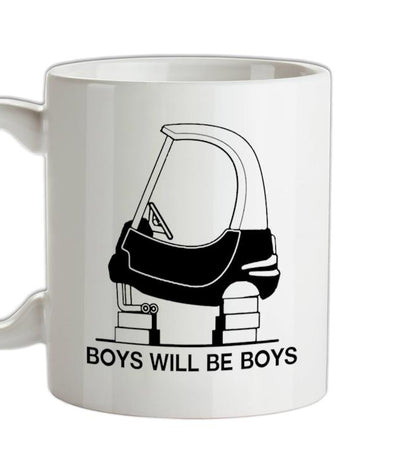Boys Will Be Boys Ceramic Mug