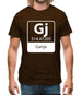 Ganja Element Mens T-Shirt