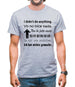 I didn't do anything Mens T-Shirt