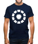 Arc Reactor Iron Man Mens T-Shirt