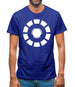 Arc Reactor Iron Man Mens T-Shirt