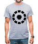 Arc Reactor Iron Man Mens T-Shirt