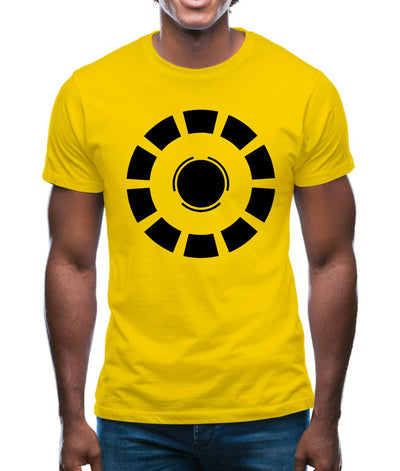 Arc Reactor Iron Man Mens T-Shirt
