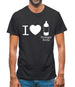 I Love Orange Soda Mens T-Shirt