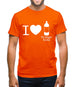 I Love Orange Soda Mens T-Shirt
