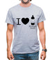 I Love Orange Soda Mens T-Shirt