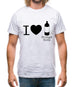 I Love Orange Soda Mens T-Shirt