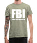 Female Body Inspector Mens T-Shirt