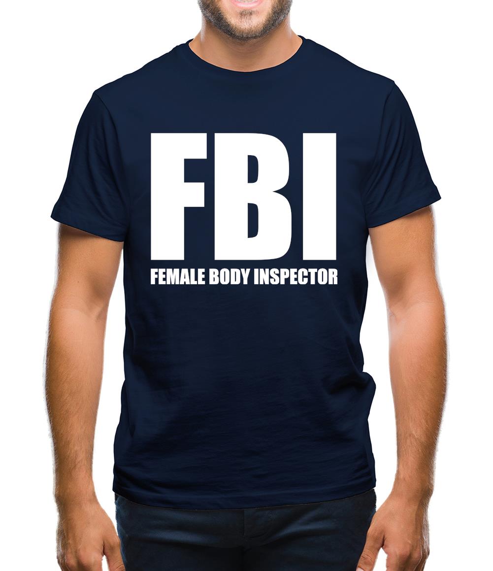 Female Body Inspector Mens T-Shirt