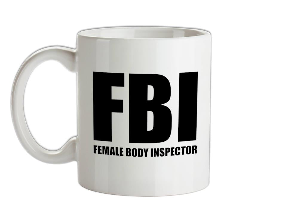 Female Body Inspector Ceramic Mug