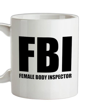 Female Body Inspector Ceramic Mug