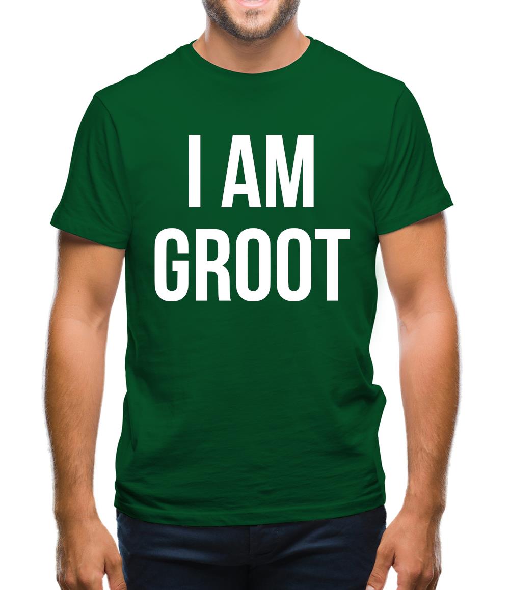 I Am Groot Mens T-Shirt