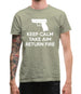 Keep Calm - Take Aim - Return Fire Mens T-Shirt