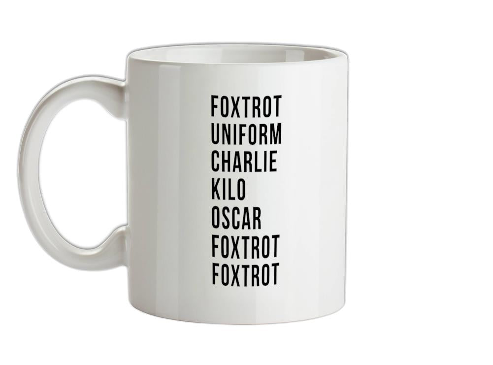 Foxtrot Ceramic Mug