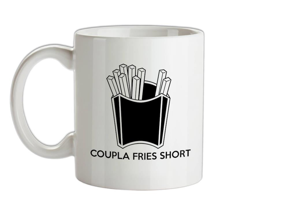 Coupla Fries Short Ceramic Mug