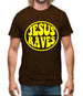 Jesus Raves Mens T-Shirt