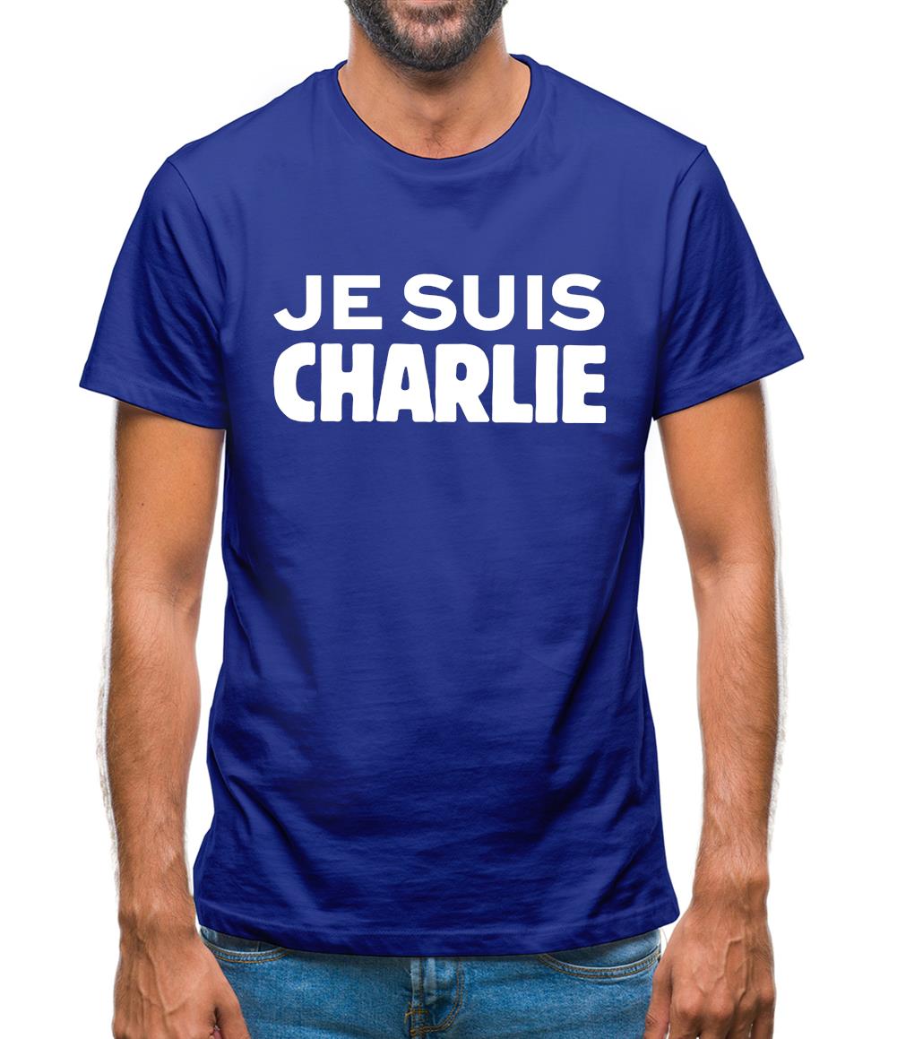 Je Suis Charlie Mens T-Shirt