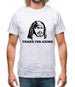 Marshawn Lynch Thanx For Axing Mens T-Shirt