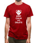 Keep Calm And Delete Mens T-Shirt