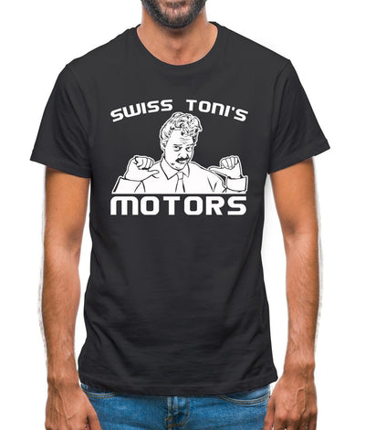 Swiss Toni's Motors Mens T-Shirt