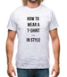 How To Wear A T-Shirt...In Style Mens T-Shirt