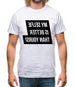 My Selfie Is Better Than Yours Mens T-Shirt