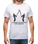 I Crossed The Streams And Survived Mens T-Shirt