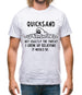 Quicksand Not Exactly The Threat I Grew Up Believing It Would Be Mens T-Shirt