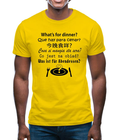 What's For Dinner Mens T-Shirt