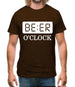 Beer O'Clock Mens T-Shirt