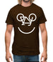 Bicycle Face Mens T-Shirt