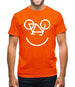 Bicycle Face Mens T-Shirt