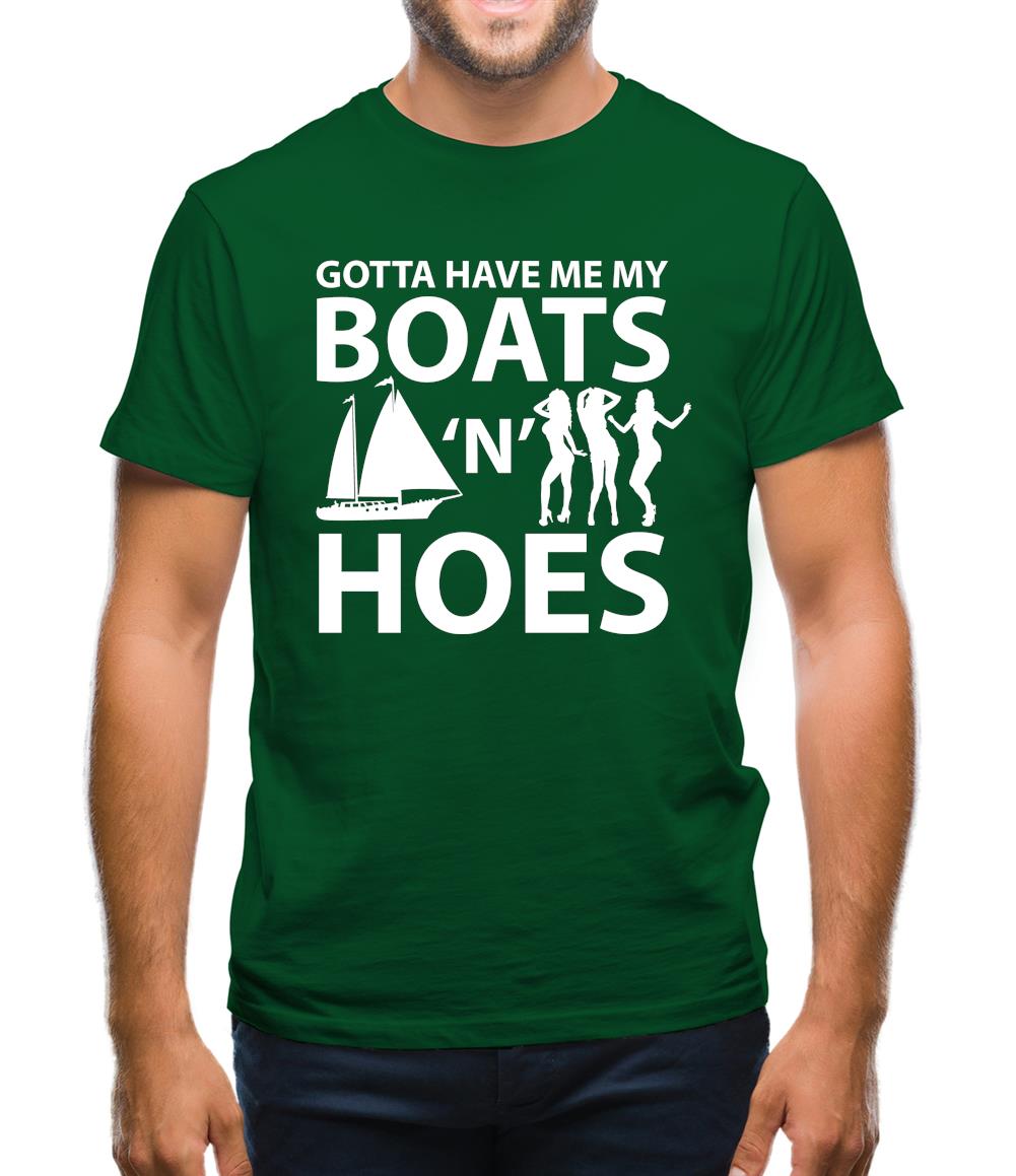 Boats 'N Hoes Mens T-Shirt