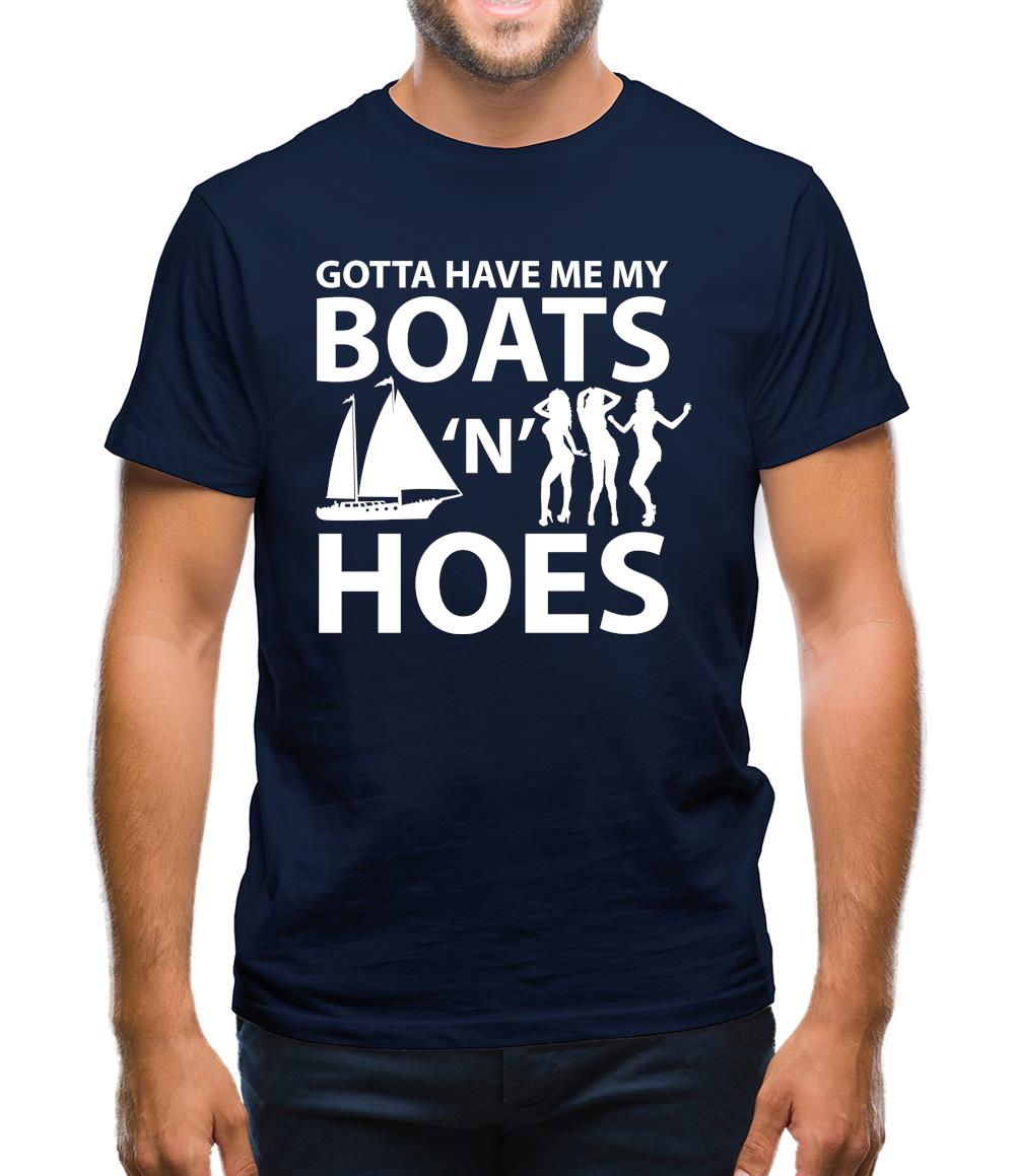 Boats 'N Hoes Mens T-Shirt