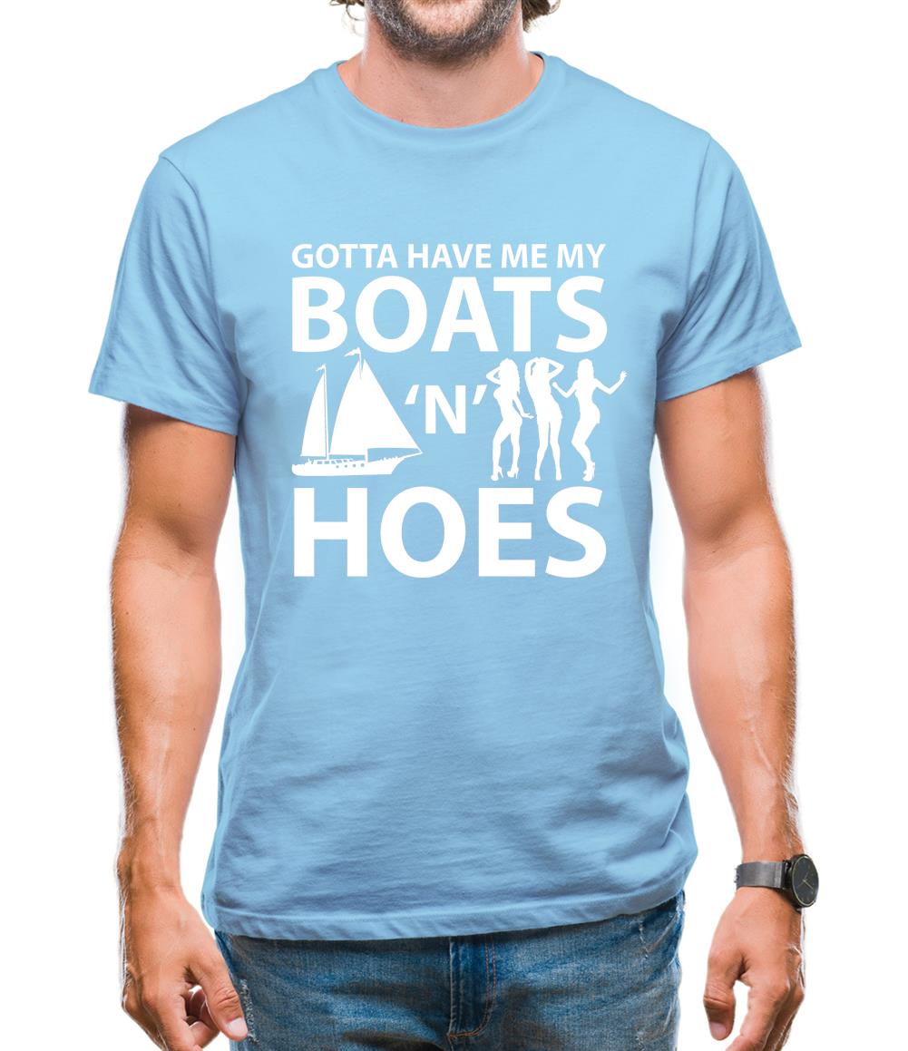 Boats 'N Hoes Mens T-Shirt
