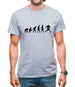 Evolution Of Man American Football Mens T-Shirt