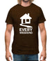 House Every Weekend Mens T-Shirt