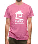 House Every Weekend Mens T-Shirt