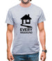 House Every Weekend Mens T-Shirt