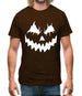 Pumpkin Face Mens T-Shirt