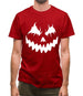 Pumpkin Face Mens T-Shirt