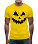 Pumpkin Face Mens T-Shirt