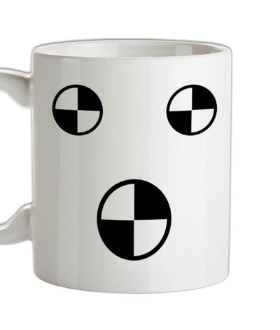 Crash Test Dummy Ceramic Mug