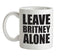 Leave Britney Alone Ceramic Mug