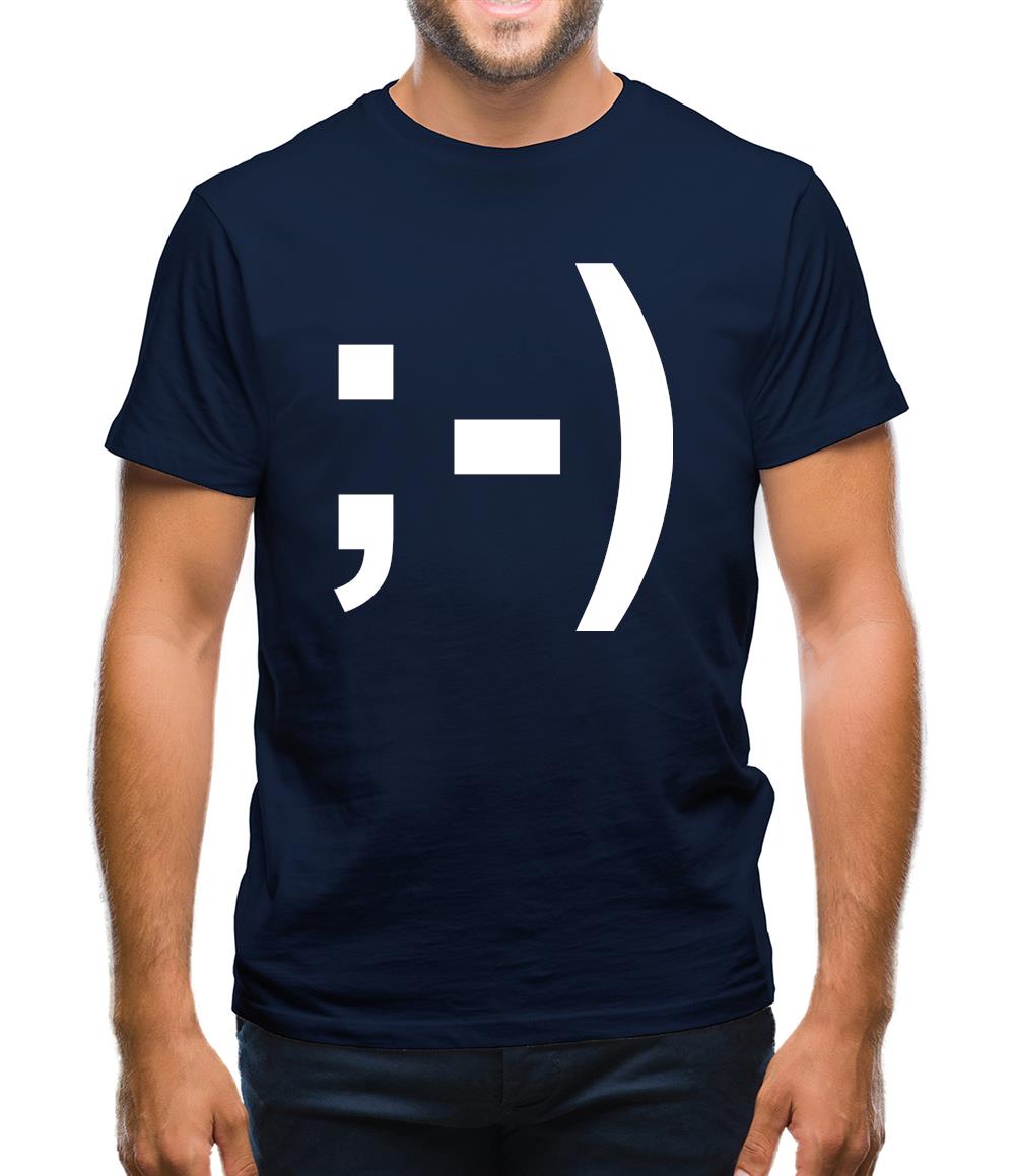 Wink ;-) Mens T-Shirt