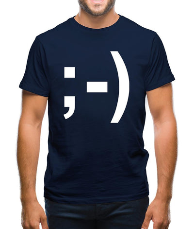 Wink ;-) Mens T-Shirt